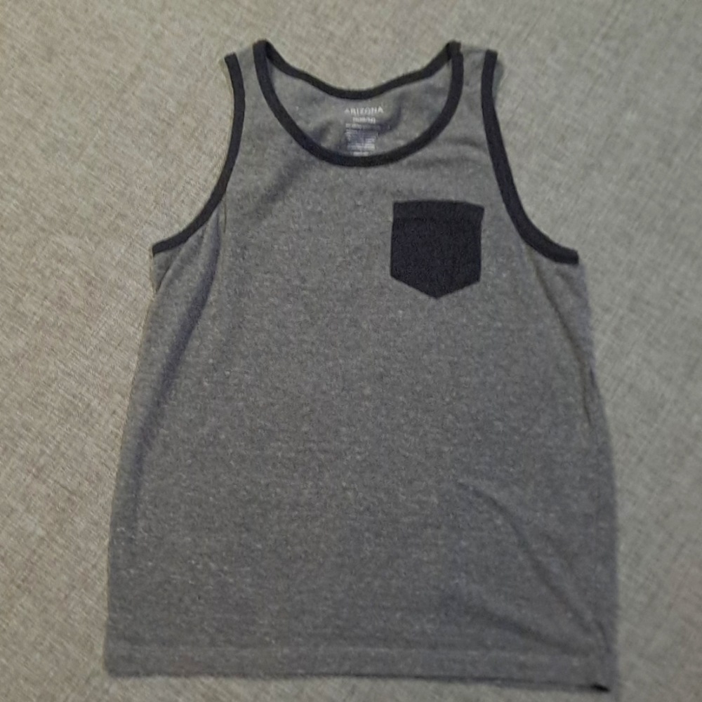 Boys Arizona Grey and Black Tank YMD